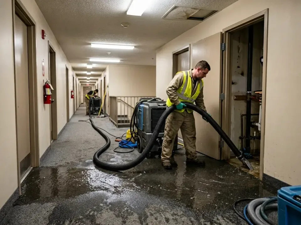 multi-unit-apartment-hallway-f-005 — frequently asked questions, Emergency Burst Pipe Water Extraction & Removal in Atoka, TN